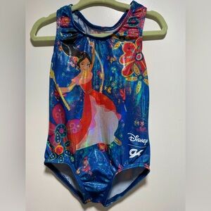 GK Disney holographic Elena leotard